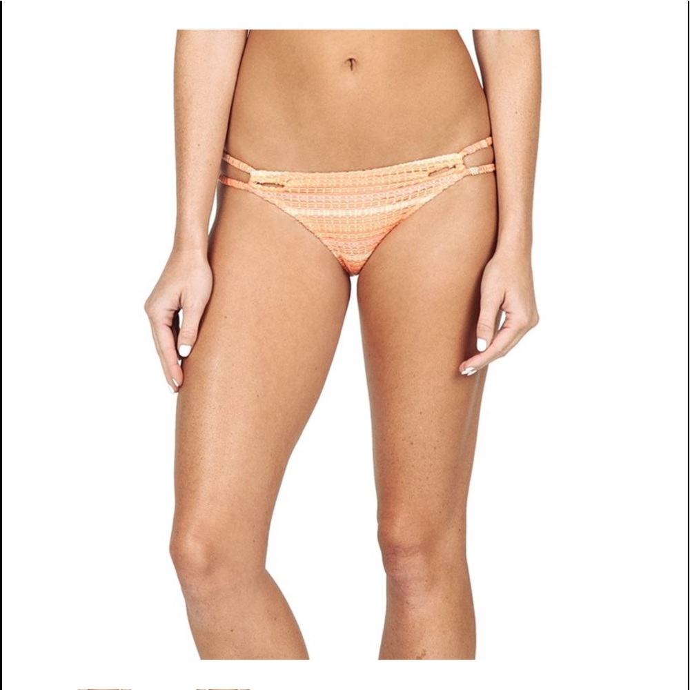 Volcom wildly bare bikini bottoms NWT sparkler orange.Bikini top also available